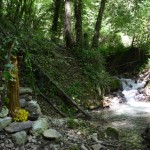 Santuario dedicato a Turan in riva al fiume